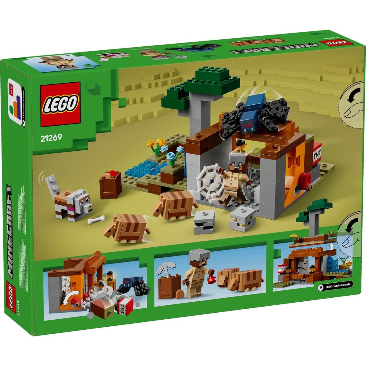 LEGO Minecraft The Armadillo Mine Expedition για 8+ Ετών 247τμχ 21269 2