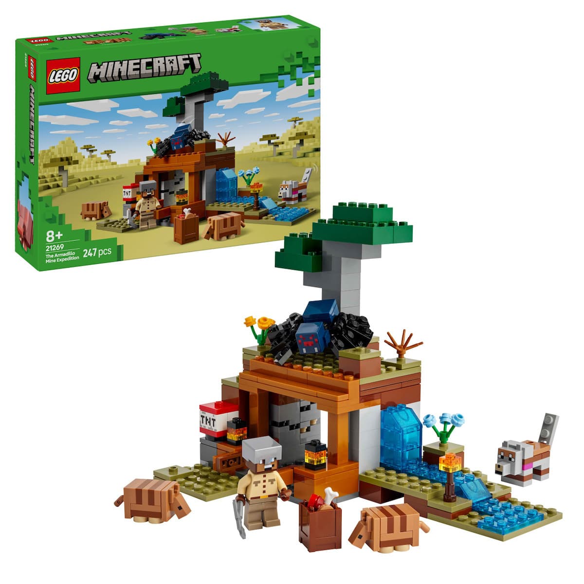 LEGO Minecraft The Armadillo Mine Expedition για 8+ Ετών 247τμχ 21269 3