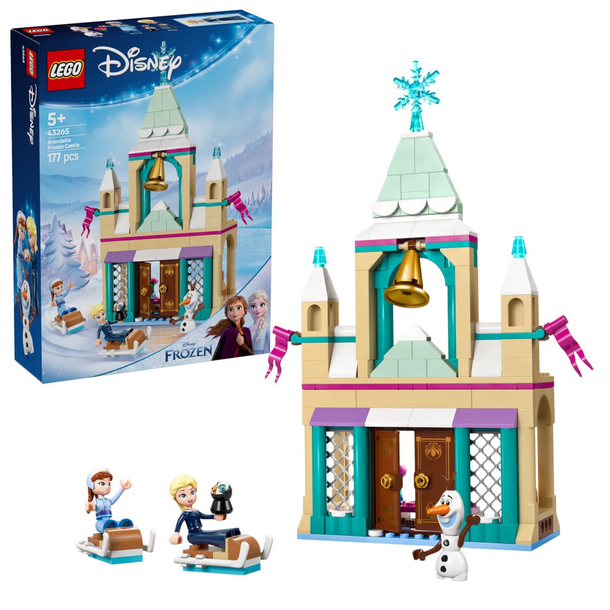 LEGO Disney Arendelle Frozen Castle για 5+ Ετών 177τμχ 43265 2