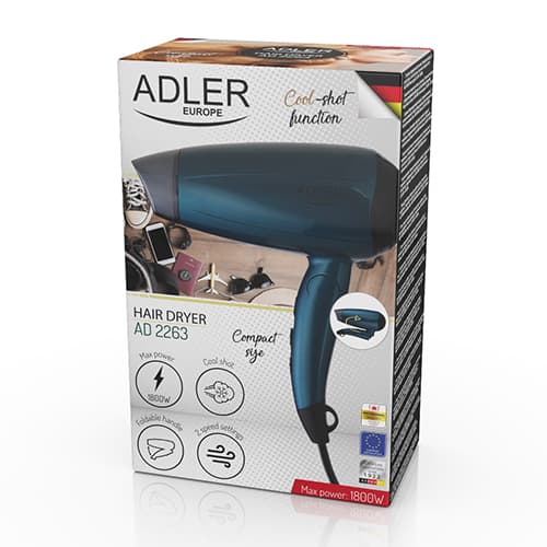 Adler Πιστολάκι Μαλλιών 1400W AD 2263 11