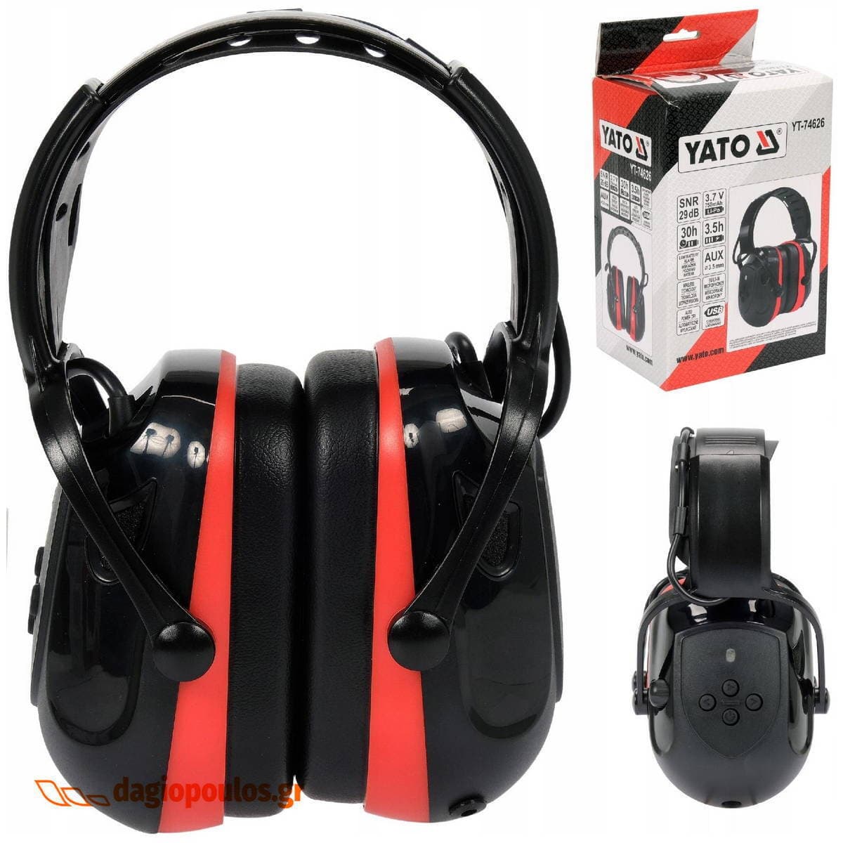 Yato YT-74626 Ωτοασπίδες με Στέκα 2