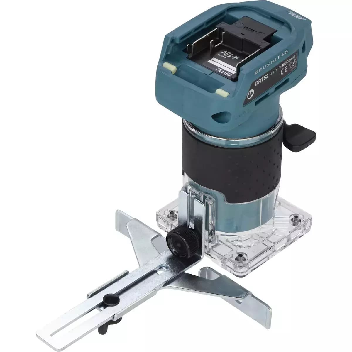 Makita DRT52Z Κάθετη Φρέζα 18V Χωρίς Καρβουνάκια (Brushless) Solo 5