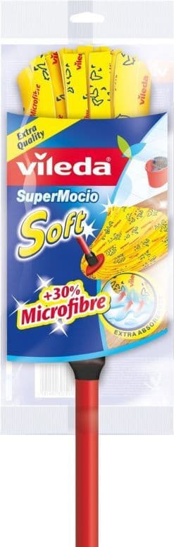 Vileda Supermocio Soft Σφουγγαρίστρα με Μικροίνες 167964 4