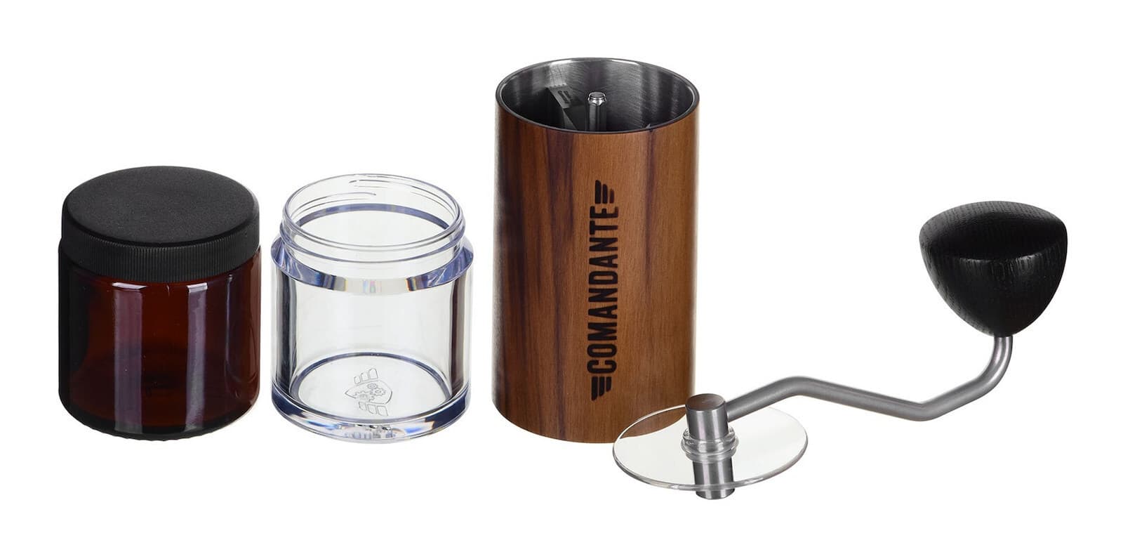 Comandante C40 MK4 Nitro Χειροκίνητος Μύλος Άλεσης Καφέ Liquid Amber σε Καφέ Χρώμα 40gr 5