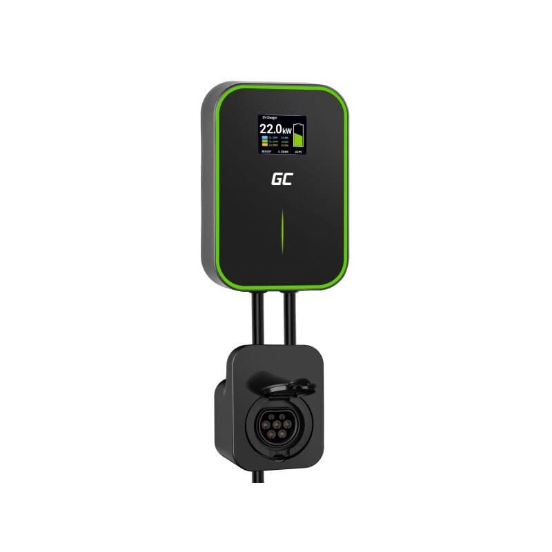 Green Cell EV15RFID Επιτοίχιος Τριφασικός Φορτιστής 22kW Type 2 (EV15RFID) 4