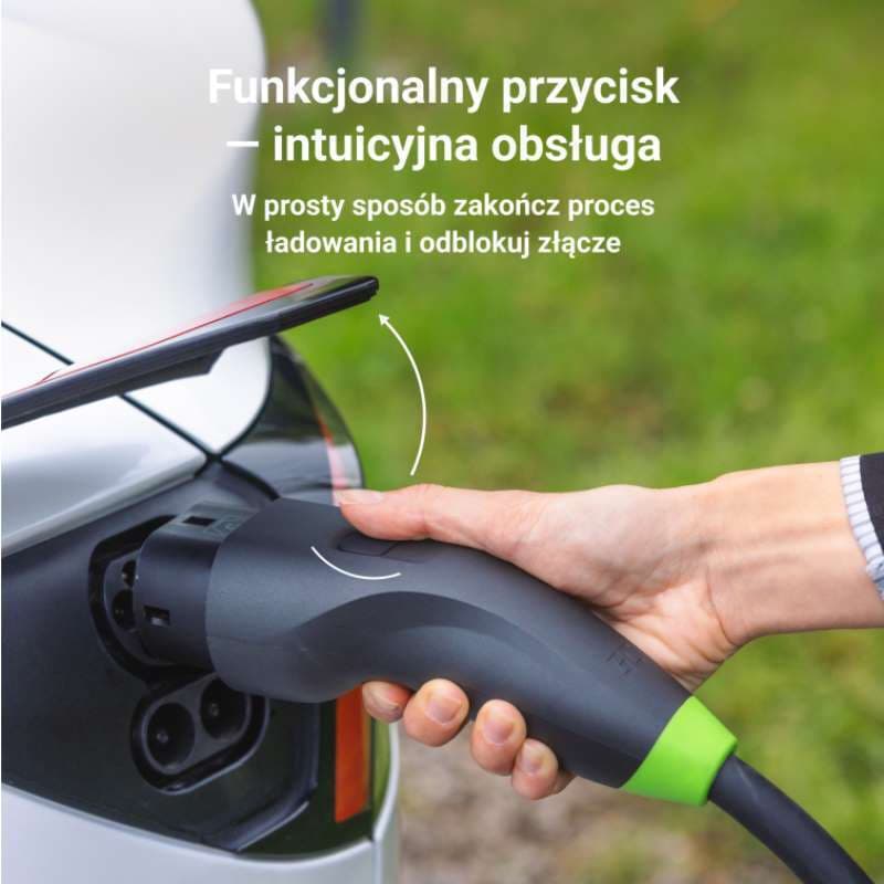 Green Cell Επιτοίχιος Τριφασικός Φορτιστής 22kW με Ενσωματωμένο Καλώδιο 7.5m Type 2 (EVGC021B2275) 8