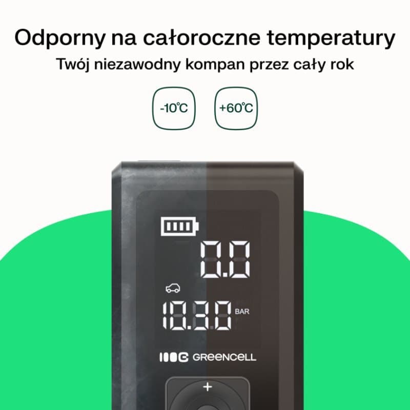 Green Cell Φορητός Εκκινητής Μπαταρίας Αυτοκινήτου & Μοτοσυκλέτας 8000mAh με Power Bank / Φακό 12V CJSGC03 6