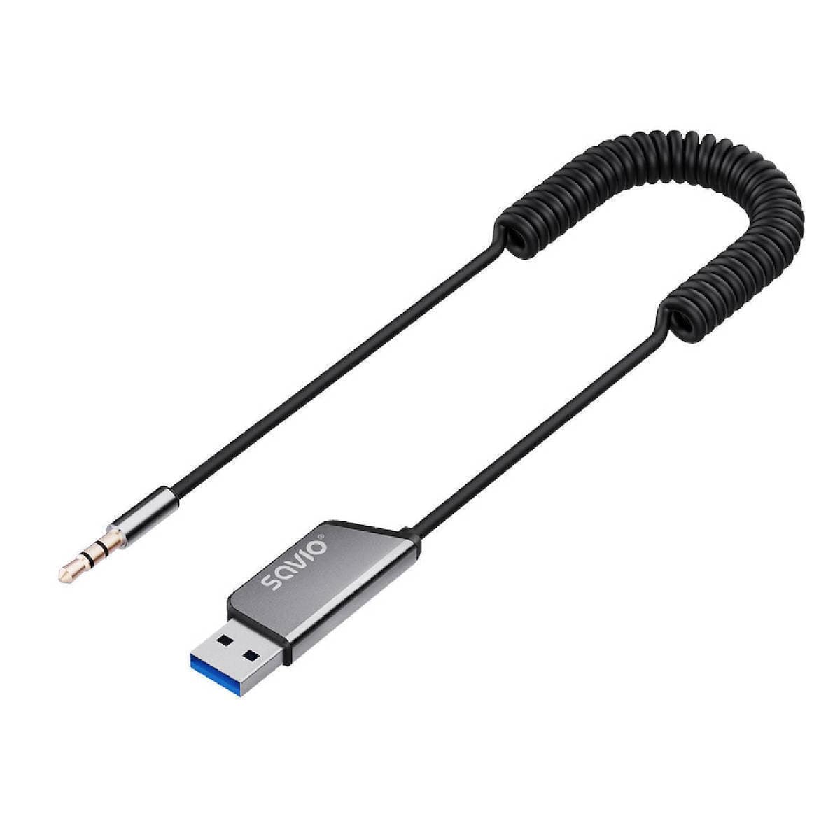 Savio FM Transmitter Αυτοκινήτου TR-16 με AUX / Bluetooth / USB 5