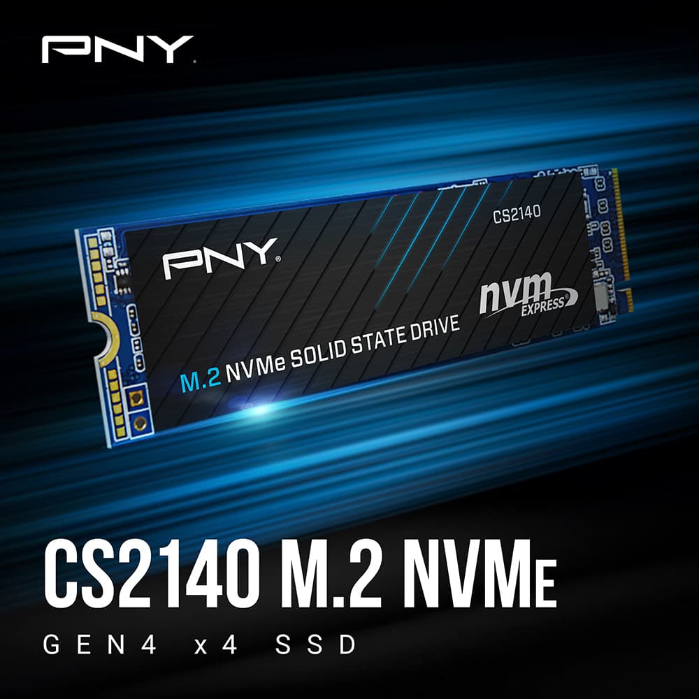 PNY SSD 1TB τύπου M.2 με σύνδεση PCI Express 4.0 M280CS2140-1TB-RB 3