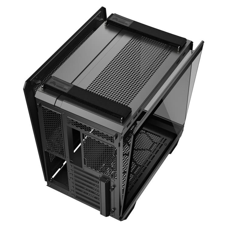 Asus TUF Gaming GT502 Horizon ARGB Midi Tower Κουτί Υπολογιστή με Πλαϊνό Παράθυρο Black Edition 7