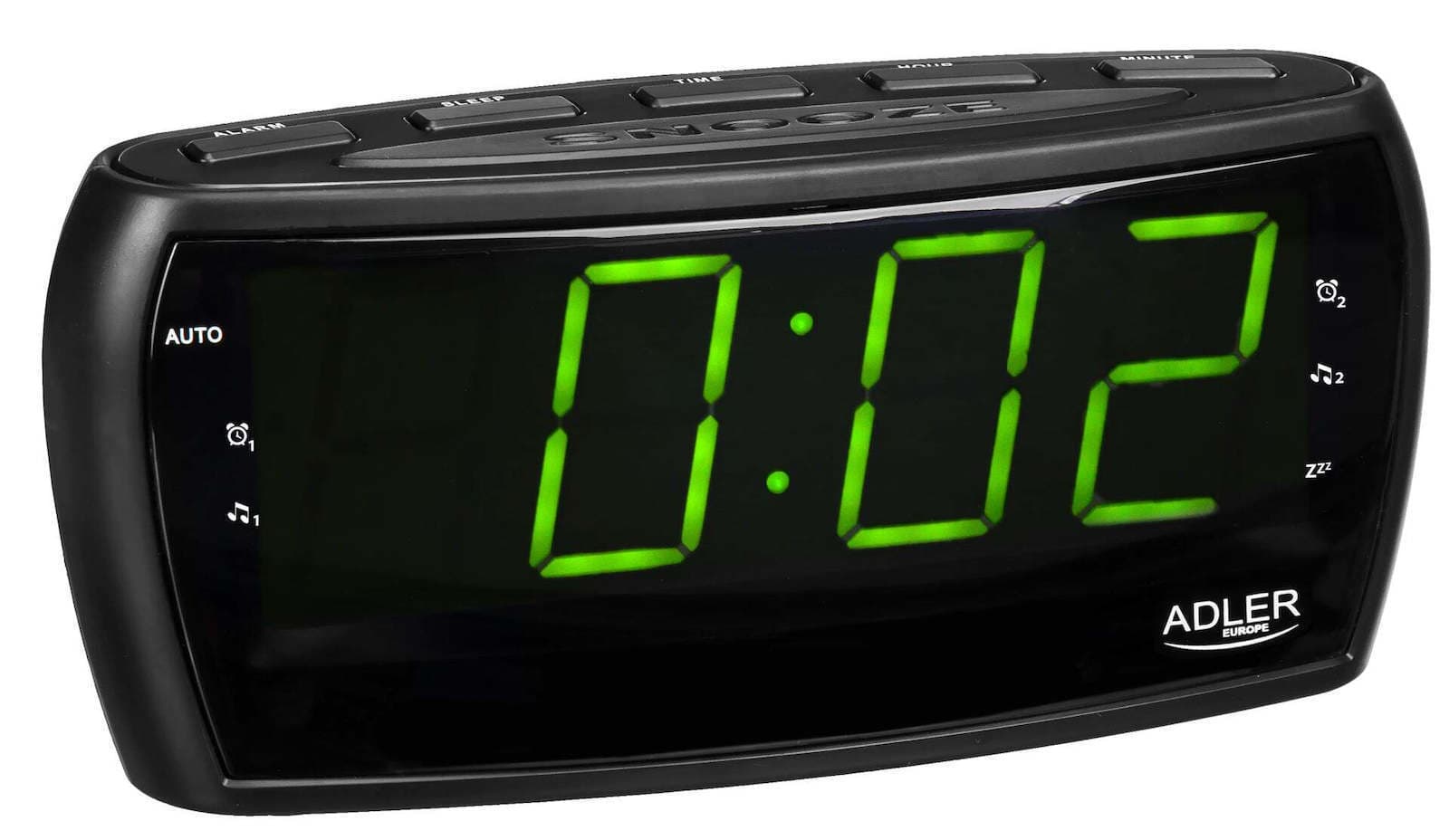 Adler AD-1211 Επιτραπέζιο Ψηφιακό Ρολόι LED με Ξυπνητήρι & Ραδιόφωνο Μαύρο AD 1211 10