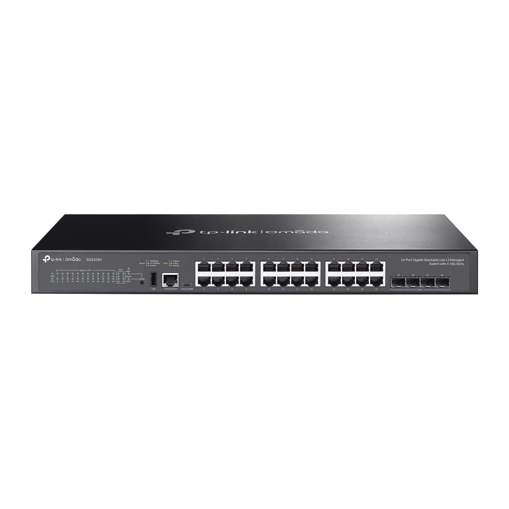 TP-LINK Omada SG5428X v1 Managed L3 Switch με 24 Θύρες Gigabit (1Gbps) Ethernet και 4 SFP Θύρες 2