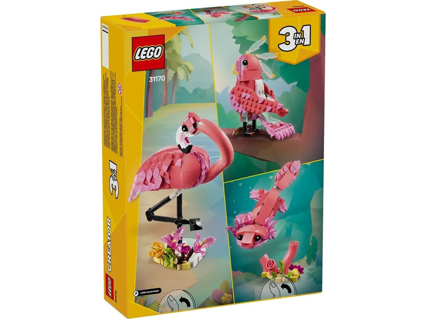LEGO Creator Wild Animals: Pink Flamingo για 8+ Ετών 288τμχ 31170 4