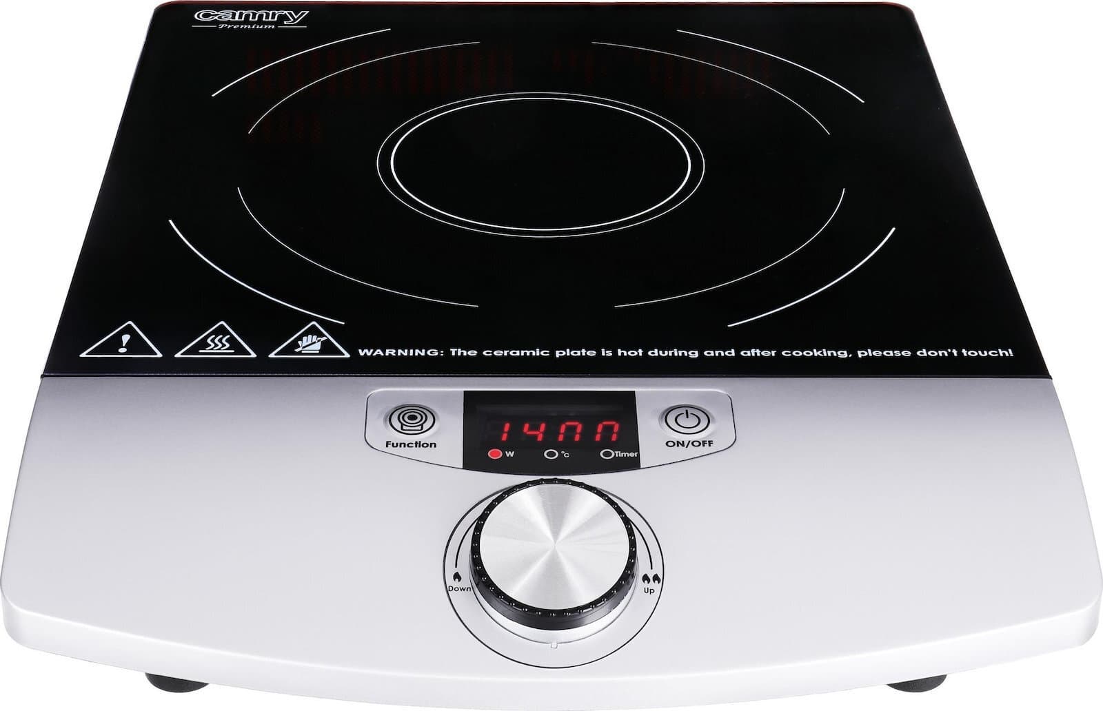 Adler CR 6515 Επιτραπέζια Εστία Επαγωγική Μονή Μαύρη 7