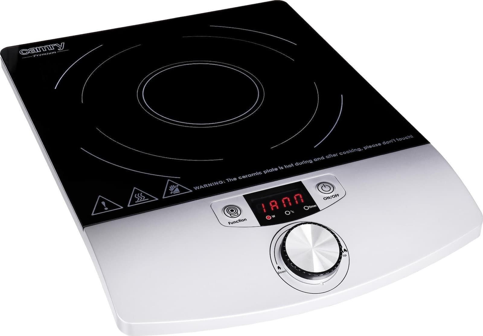Adler CR 6515 Επιτραπέζια Εστία Επαγωγική Μονή Μαύρη 10
