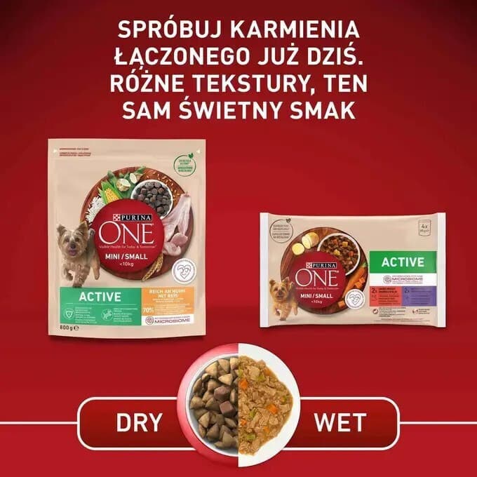 Purina One Υγρή Τροφή Σκύλων σε Φακελάκι με Βοδινό και Κρέας χωρίς Γλουτένη 85gr 3