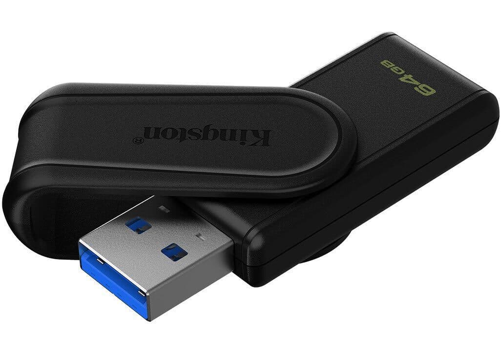 Kingston Datatraveler Exodia S 64GB USB 3.2 Stick Γκρι