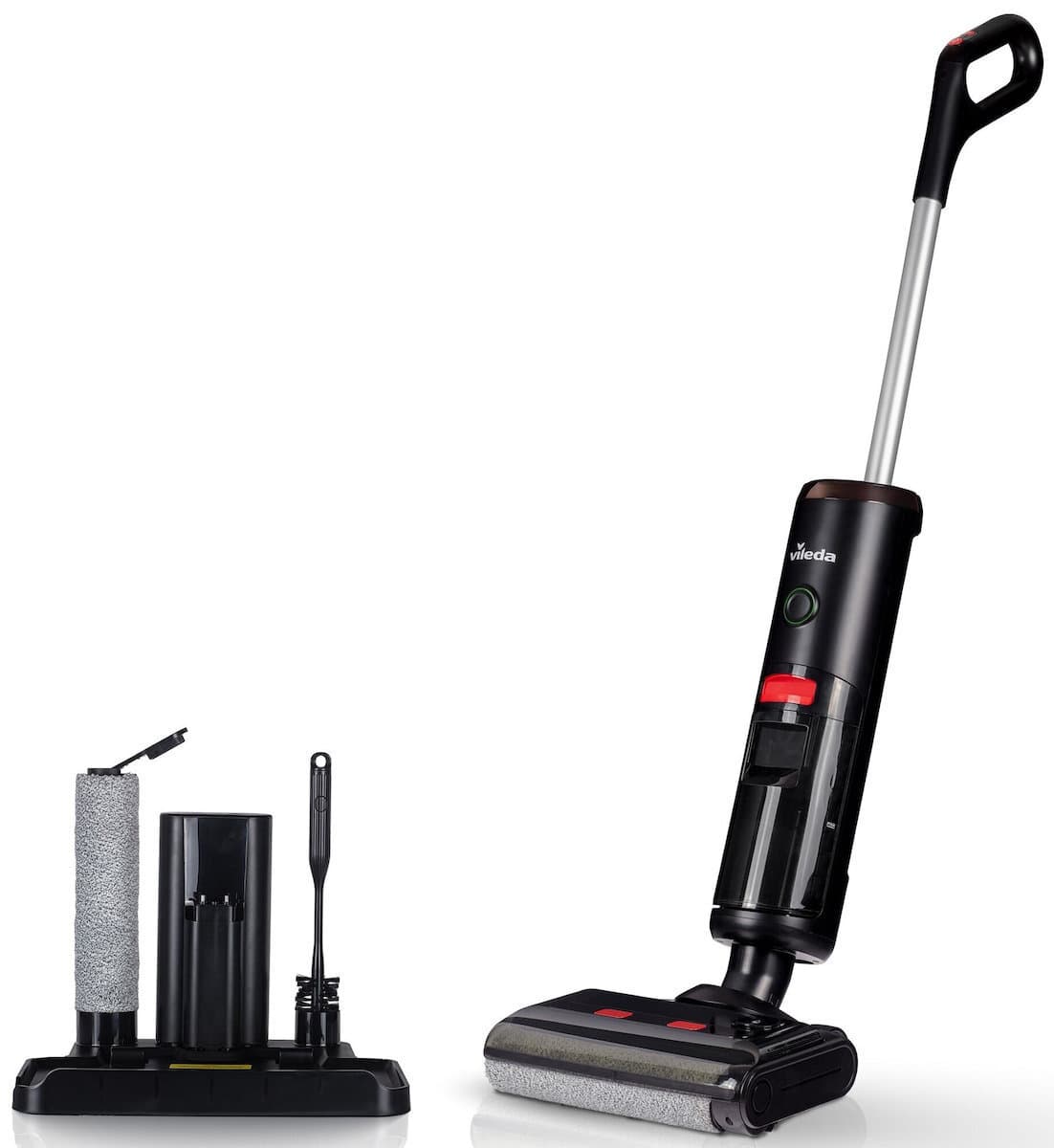 Vileda Pureclean S5 Plus Επαναφορτιζόμενη Σκούπα Stick 31V Μαύρη 13