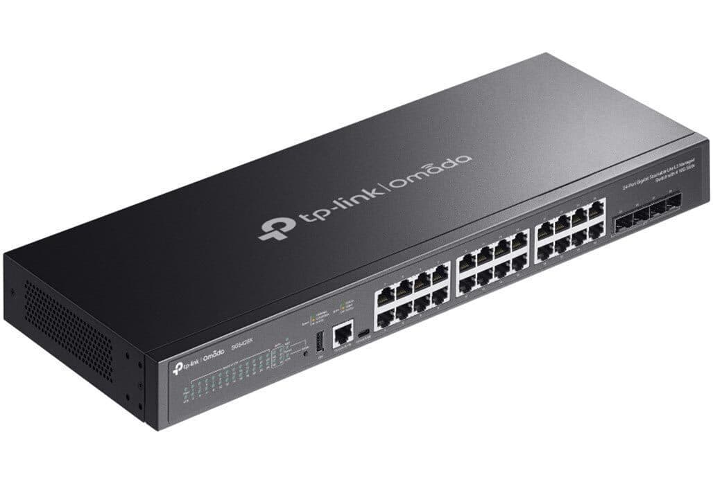TP-LINK Omada SG5428X v1 Managed L3 Switch με 24 Θύρες Gigabit (1Gbps) Ethernet και 4 SFP Θύρες 3