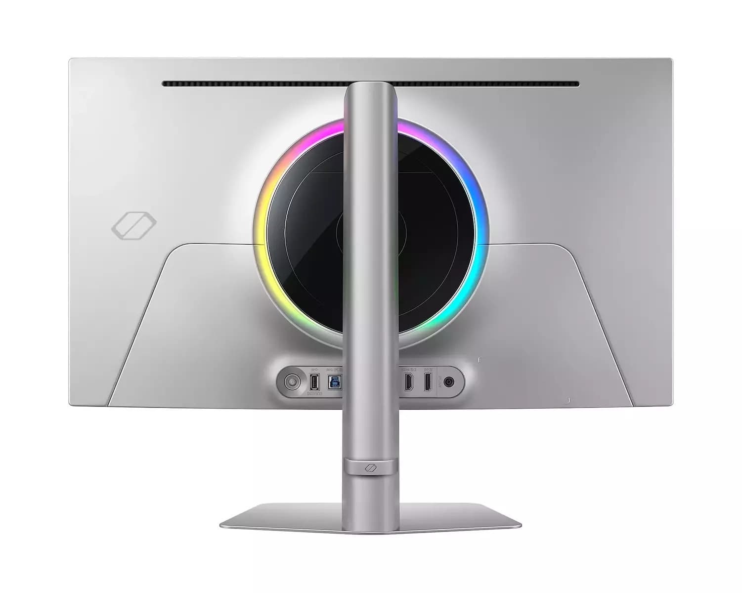 Samsung G8 G81SF OLED HDR Monitor 32" 4K 3840x2160 240Hz με Χρόνο Απόκρισης 0.03ms GTG Ασημί 6