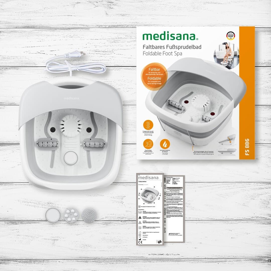 Medisana Fs 886 Ποδόλουτρο Λευκό 7