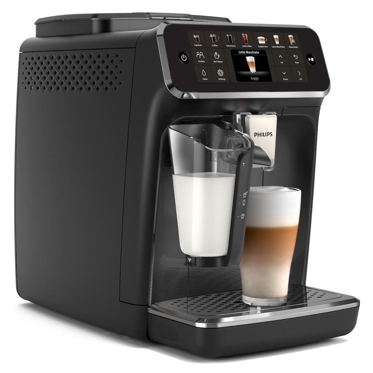 Philips Series 4400 Αυτόματη Μηχανή Espresso 1500W Πίεσης 15bar με Μύλο Άλεσης Τιρκουάζ EP4441/50 3