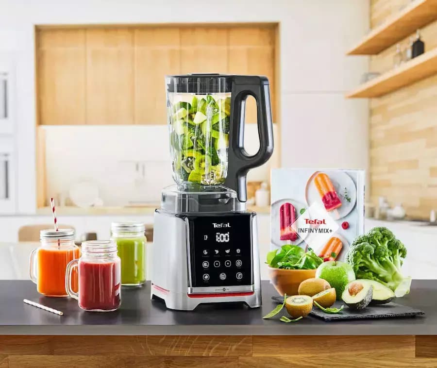 Tefal Infiny Mix+ Μπλέντερ με Κανάτα Tritan 1.75 lt 1600W Μαύρο 5
