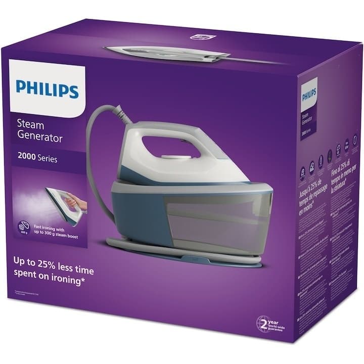Philips Series 2000 Σύστημα Σιδερώματος Πίεσης 6bar με Δοχείο 1.4lt 7