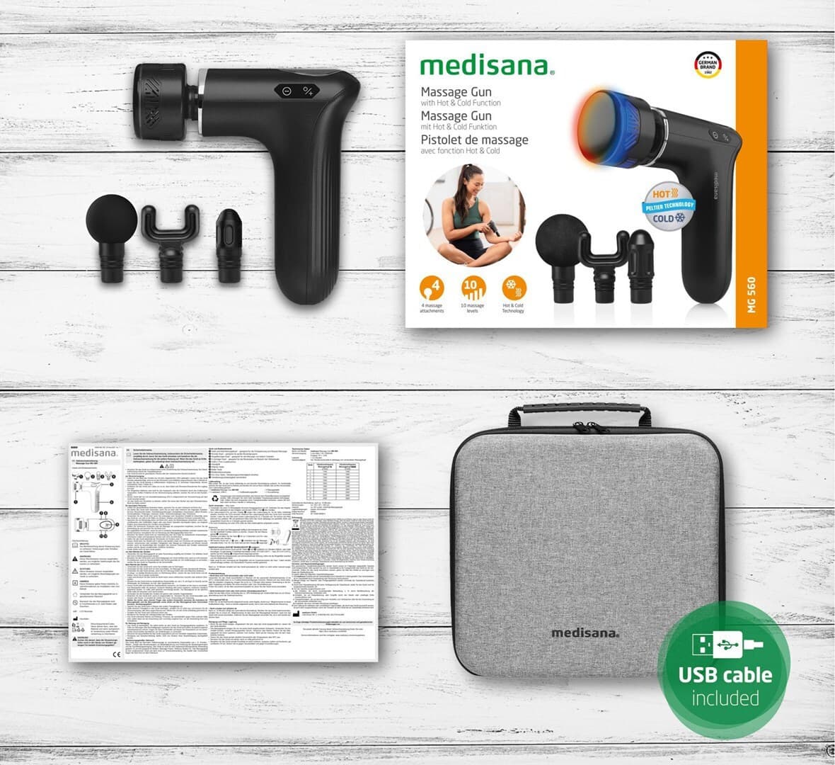 Medisana MG 560 Συσκευή Μασάζ για το Κεφάλι με Δόνηση 4