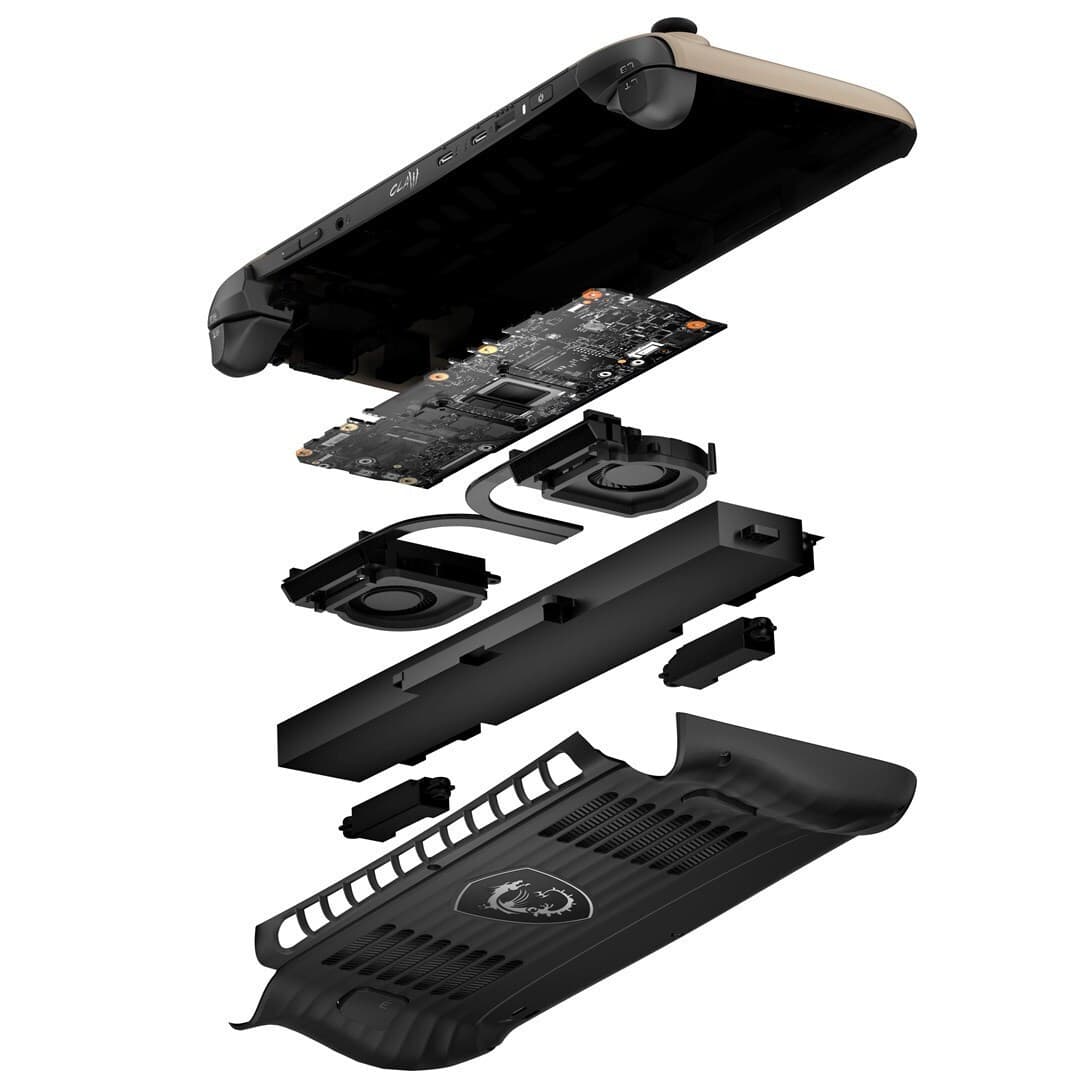 MSI Claw 8 Ai+ Ηλεκτρονική Παιδική Κονσόλα Χειρός A2VM-037PL 12