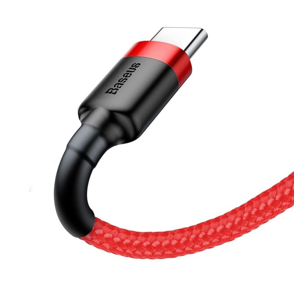 Baseus Cafule USB 2.0 Cable USB-C male - USB-A Κόκκινο 2m CATKLF-C09 4