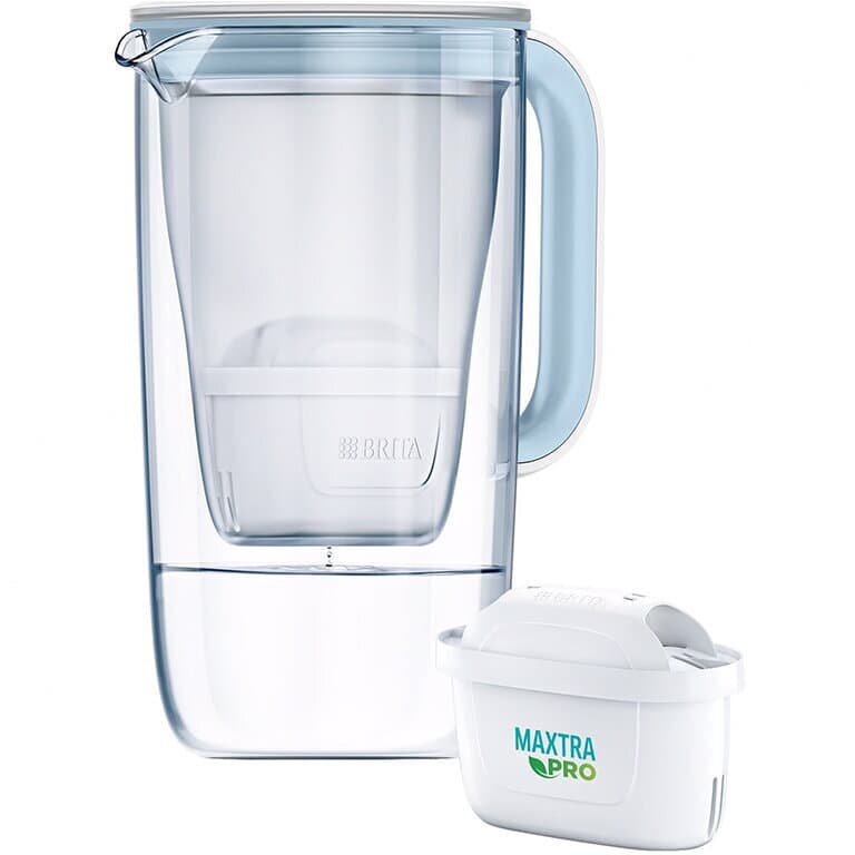 Brita Maxtra Κανάτα Σερβιρίσματος Γυάλινη White με Φίλτρο 2500ml 1050452 2