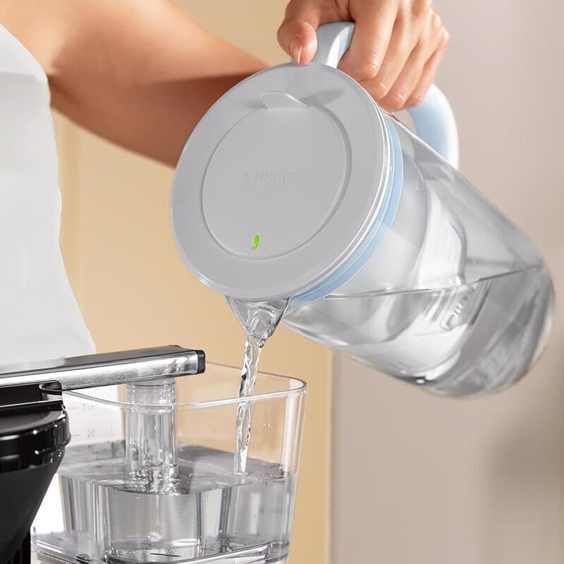 Brita Maxtra Κανάτα Σερβιρίσματος Γυάλινη White με Φίλτρο 2500ml 1050452 10