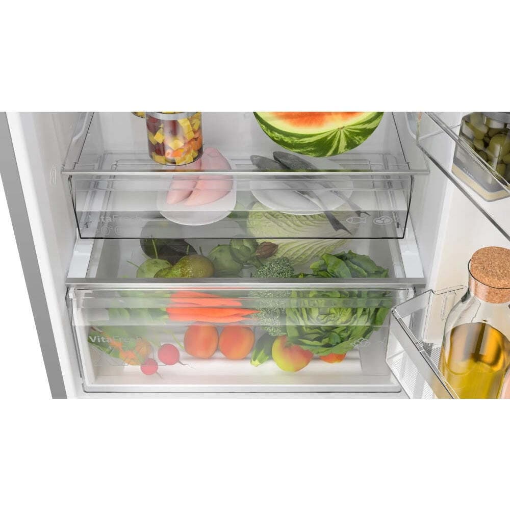 Bosch Ψυγειοκαταψύκτης 440lt Total NoFrost Υ203xΠ70xΒ66.7εκ. Inox KGN492IDF 5