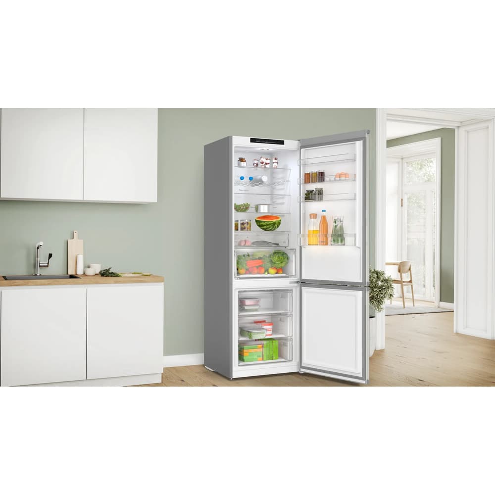 Bosch Ψυγειοκαταψύκτης 440lt Total NoFrost Υ203xΠ70xΒ66.7εκ. Inox KGN492IDF 10
