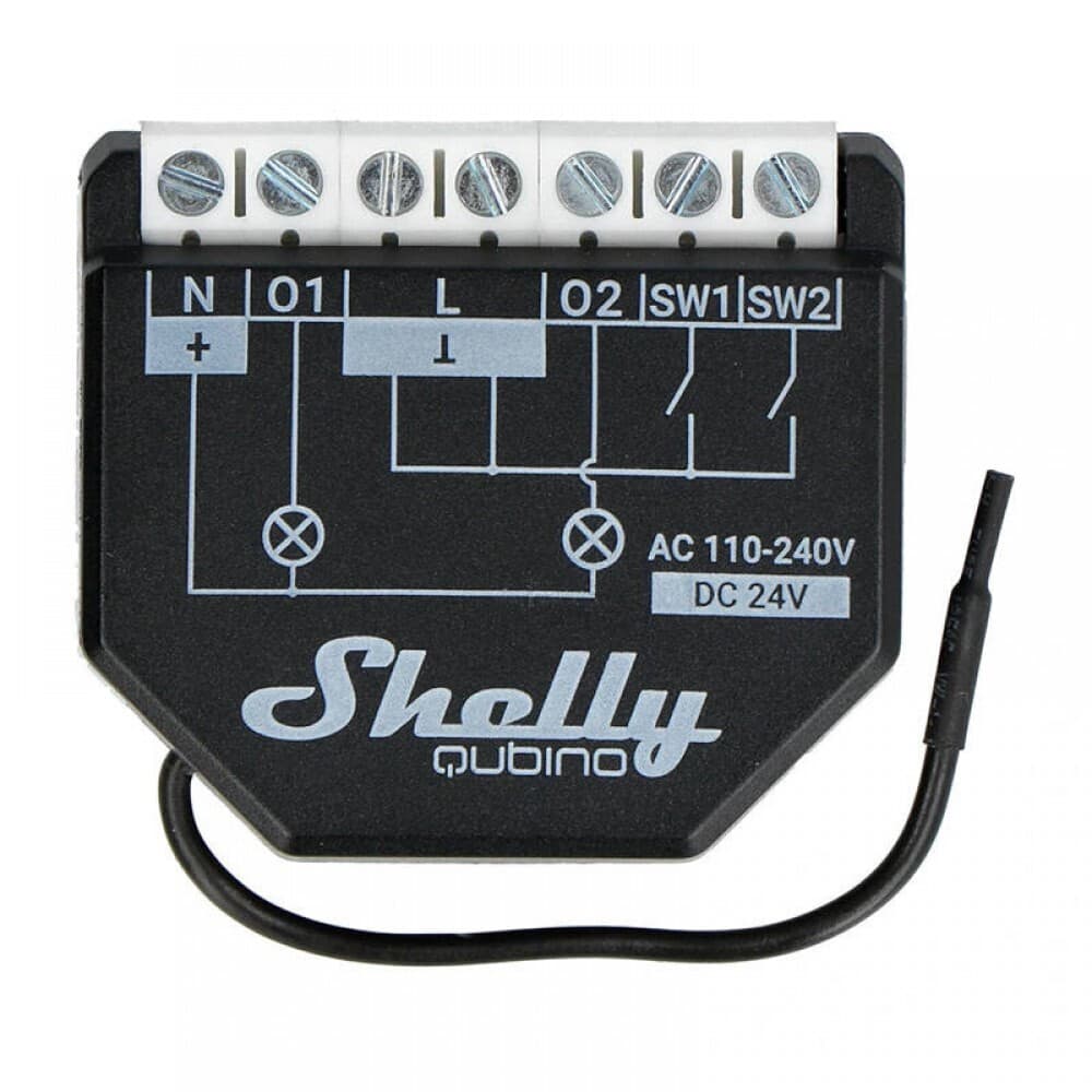 Shelly Wave 2PM Smart Switch Dimmer 2 Καναλιών Wi-Fi, Z-Wave & RF 16A 2τμχ 4