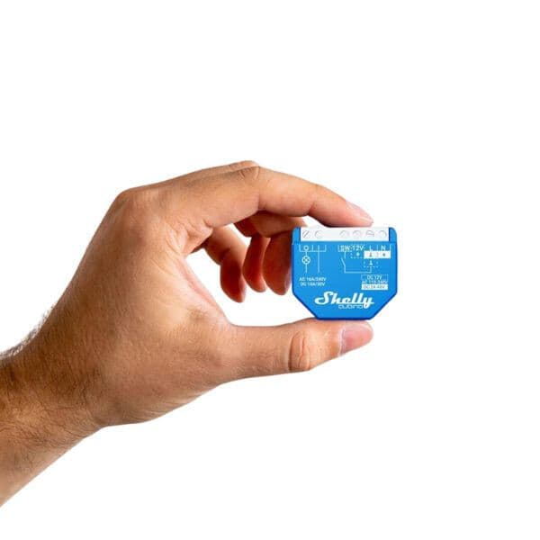 Shelly Qubino Wave 1 Smart Switch 1 Καναλιού Wi-Fi, Z-Wave & RF 16A SHELLY_W_1 9