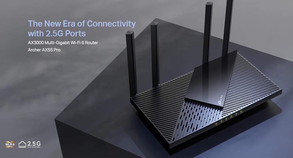 TP-LINK Archer AX55 Pro v1 Ασύρματο Router Wi‑Fi 6 με 5 Θύρες Gigabit 9