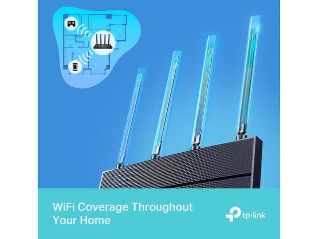 TP-LINK Archer AX17 v1 Ασύρματο Router Wi‑Fi 6 με 3 Θύρες Gigabit 5