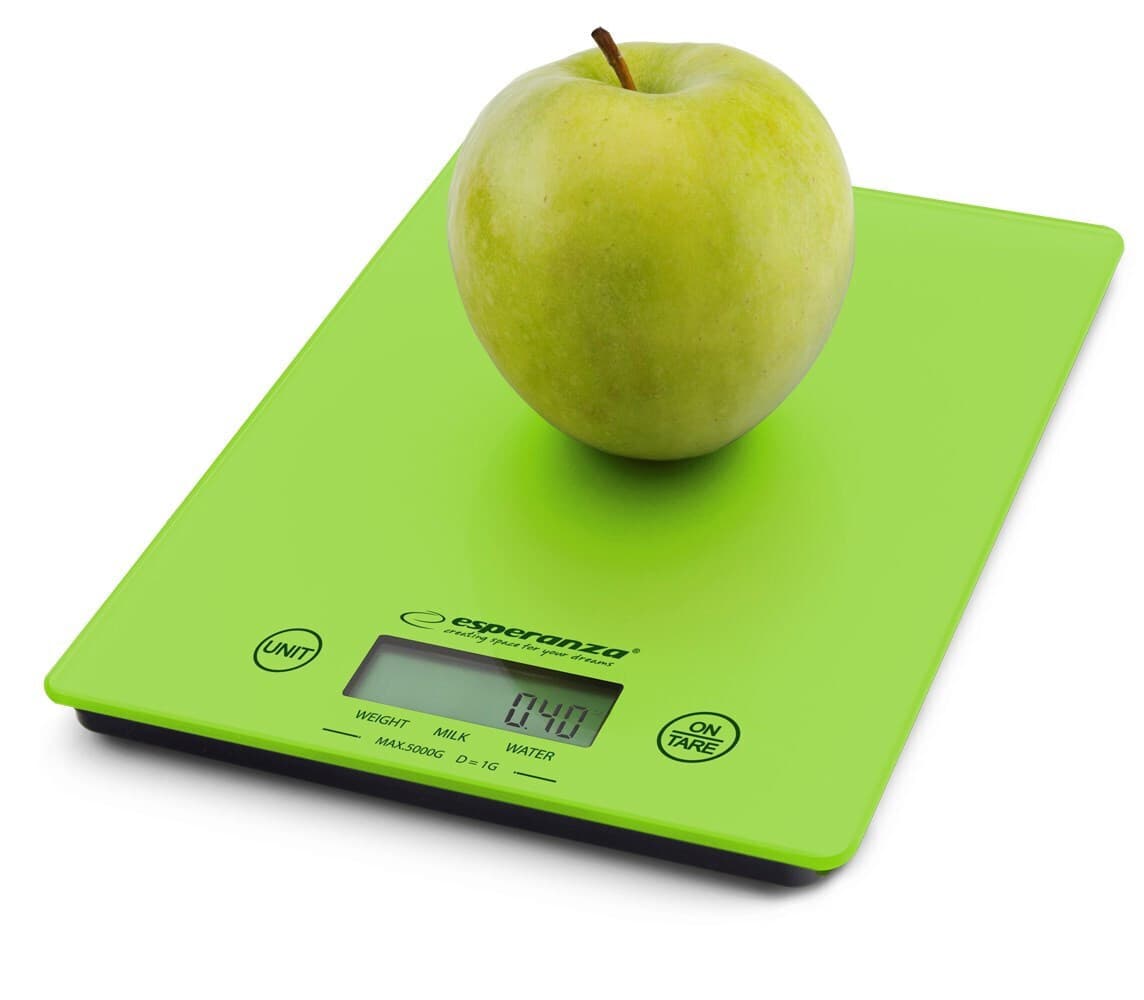 Esperanza Lemon Ψηφιακή Ζυγαριά Κουζίνας έως 5kg Green Yellow EKS002G 3