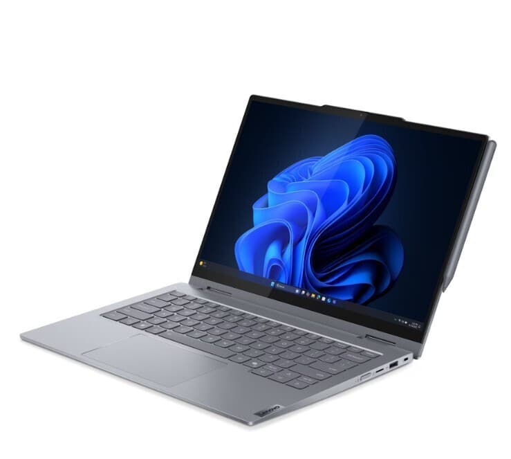 Lenovo ThinkBook 14 2-in-1 G5 IAU 14" IPS FHD+ Touchscreen (Ultra 7-255U/16GB/512GB SSD/W11 Pro) Luna Grey (US Keyboard) 4