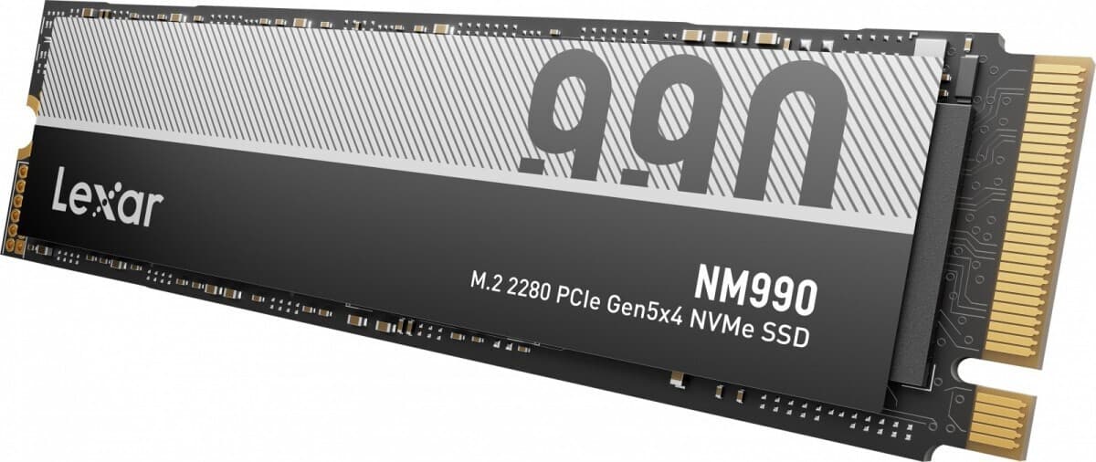 Lexar NM990 SSD 4.1TB τύπου M.2 με σύνδεση PCI Express 5.0 LNM990X004T-RNNNG 4