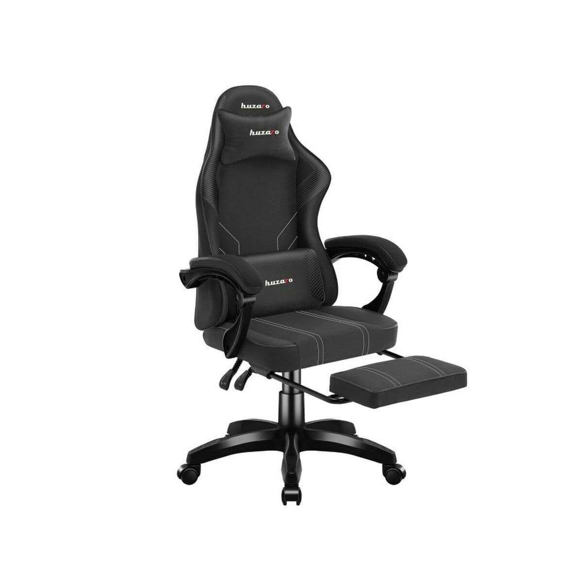 Huzaro HZ-FORCE 3.7 Καρέκλα Gaming Δερματίνης Carbon Black 5