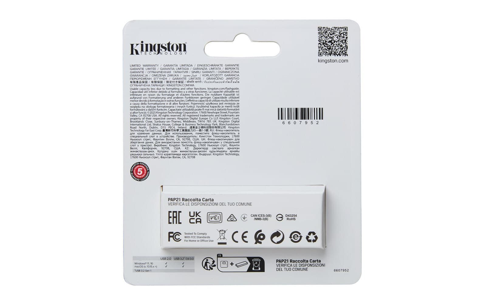 Kingston Datatraveler Exodia S 64GB USB 3.2 Stick Γκρι 9
