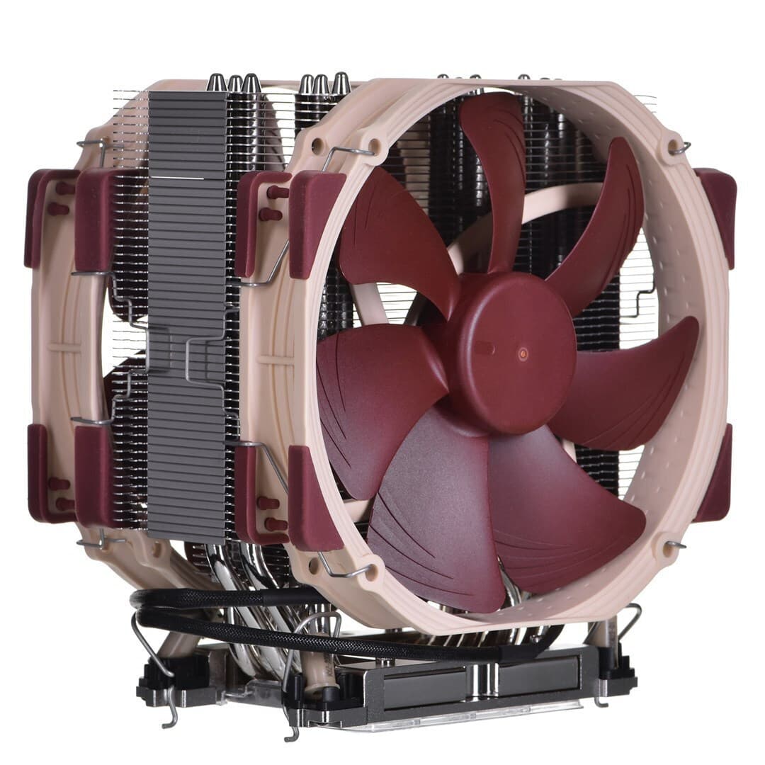 Noctua NH-D9 TR5-SP6 4U Ψύκτρα Επεξεργαστή Διπλού Ανεμιστήρα για Socket SP6/TR5 Καφέ 5