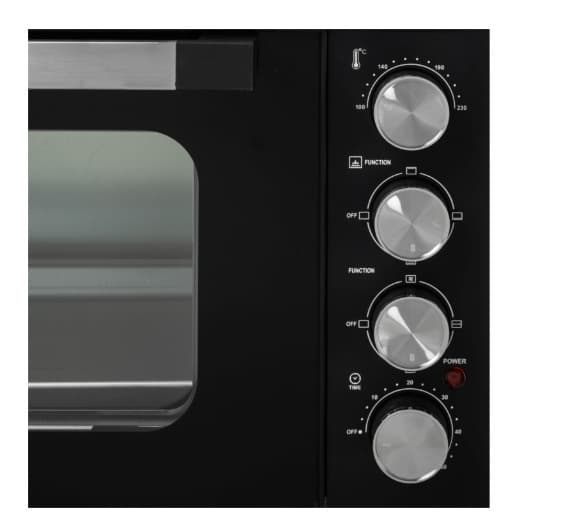 Adler AD 6030 Ηλεκτρικό Φουρνάκι 42lt Χωρίς Εστίες με Αέρα Μαύρο 6