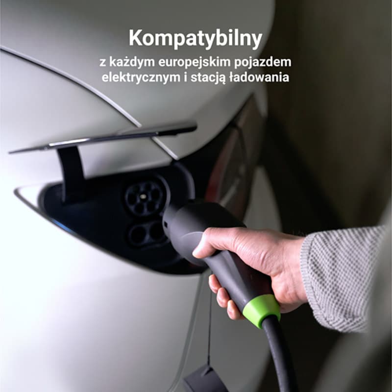 Green Cell Καλώδιο Φόρτισης Τριφασικό 5m Type 2 - Type 2 EVKABGC01 4