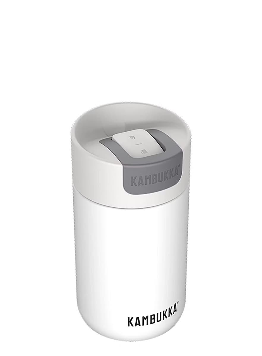 Kambukka Ποτήρι Θερμός Ανοξείδωτο 300ml Marshmallow White 4