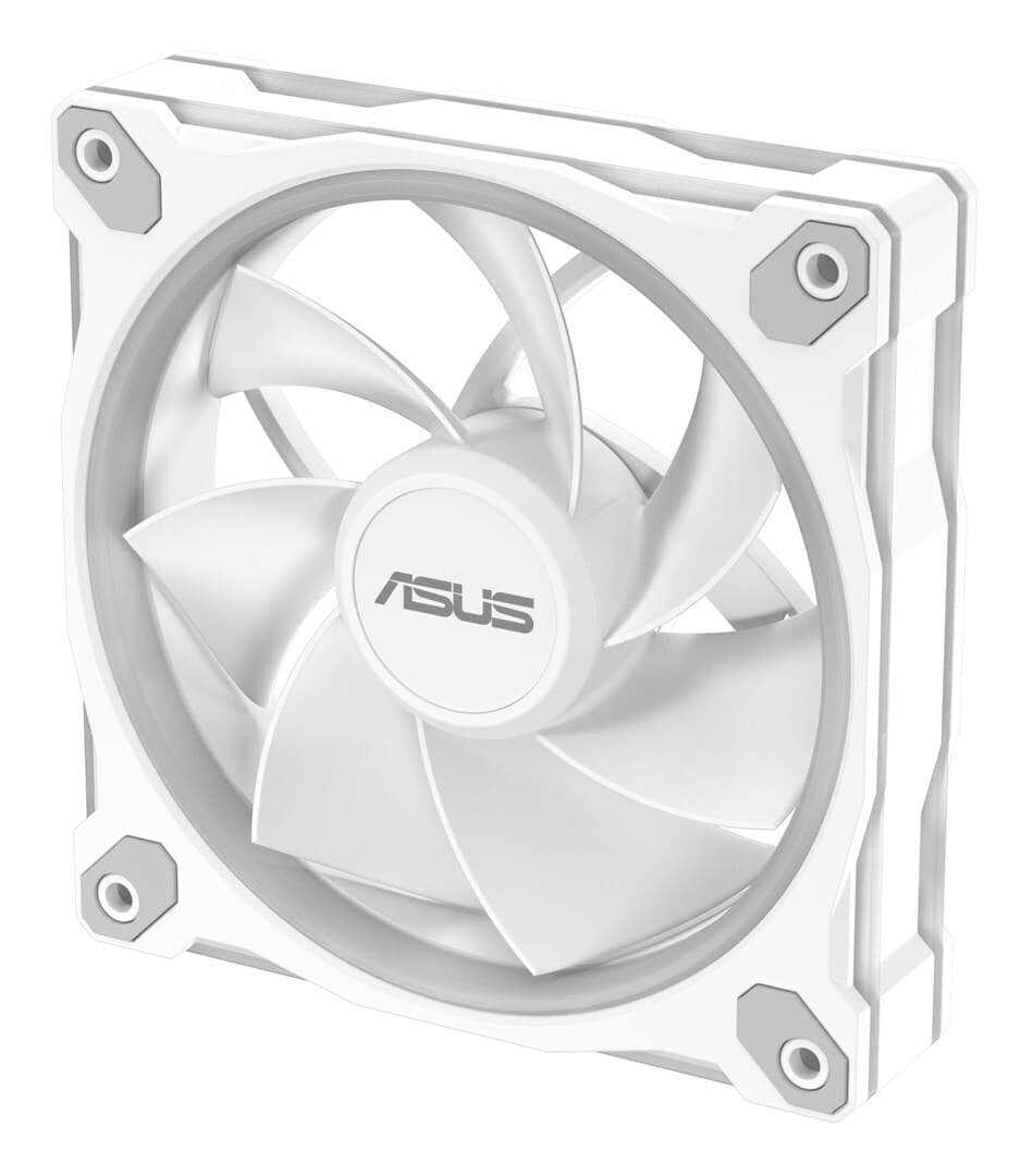 Asus Prime MR120 Reverse Blade Case Fan (1600rpm) με ARGB Φωτισμό και Σύνδεση 4-Pin PWM 3τμχ Λευκό 9
