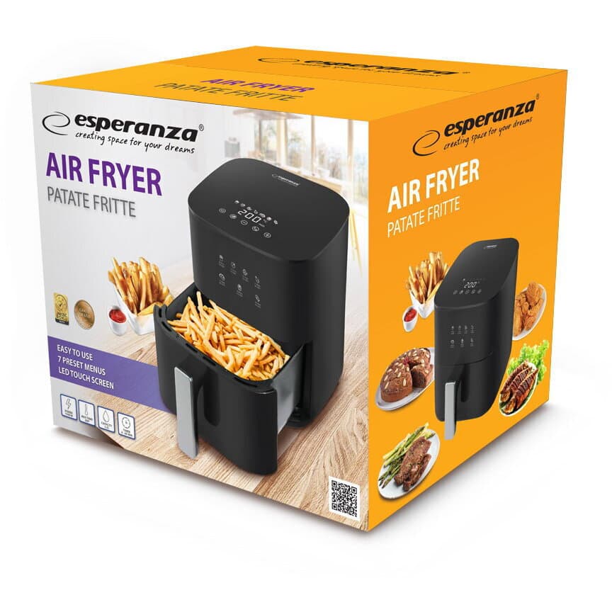 Esperanza Eka002 Air Fryer 3.5lt Μαύρο